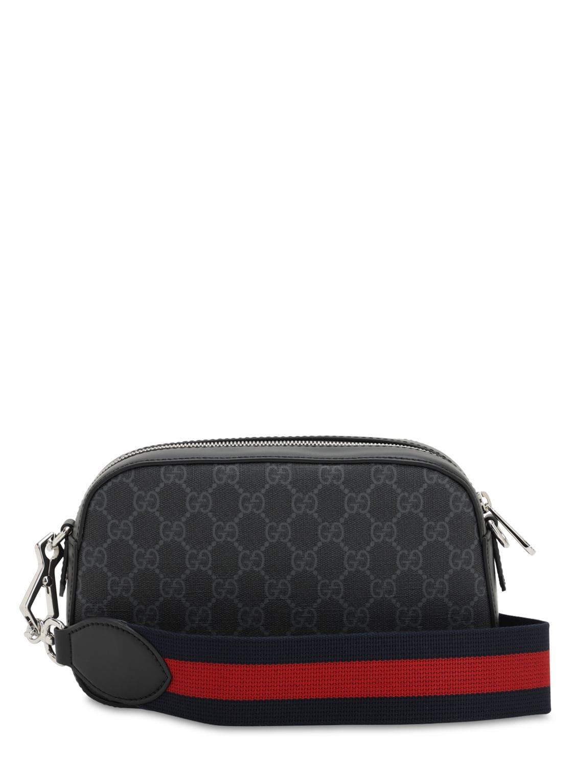 black supreme crossbody bag