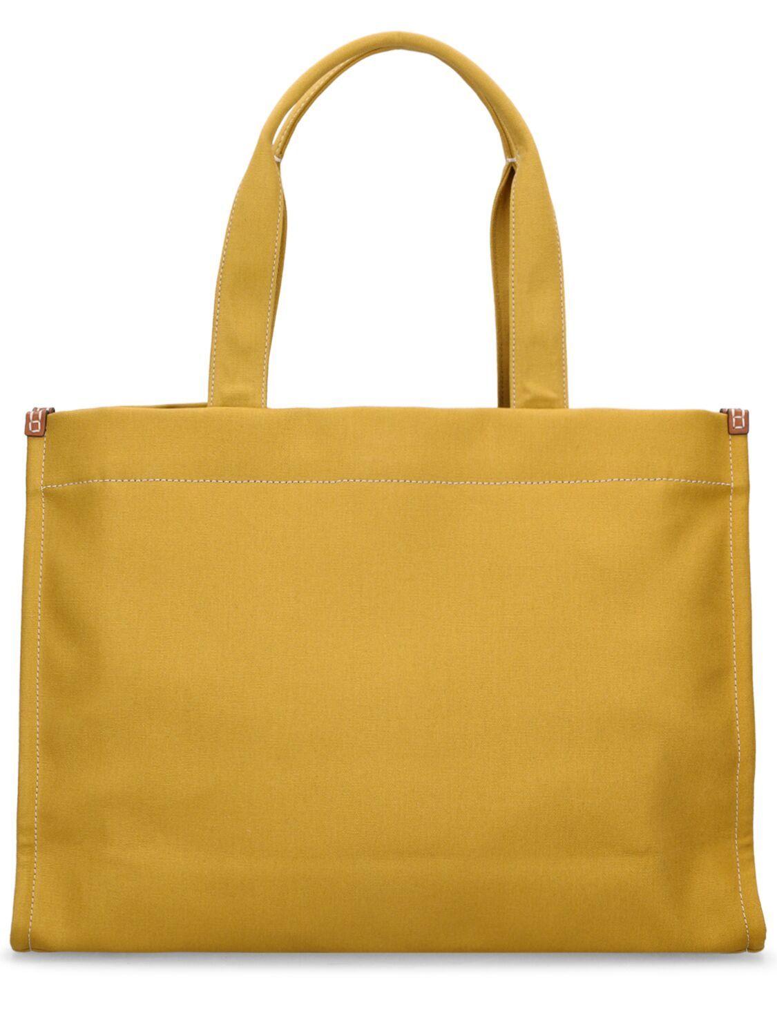 Ella Color-Block Canvas Tote: Women's Handbags, Tote Bags