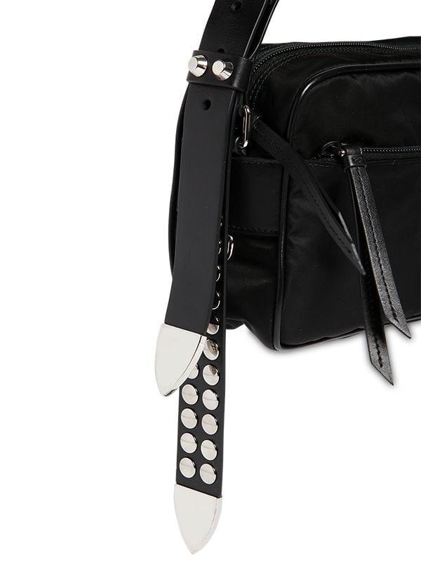 prada studded camera bag