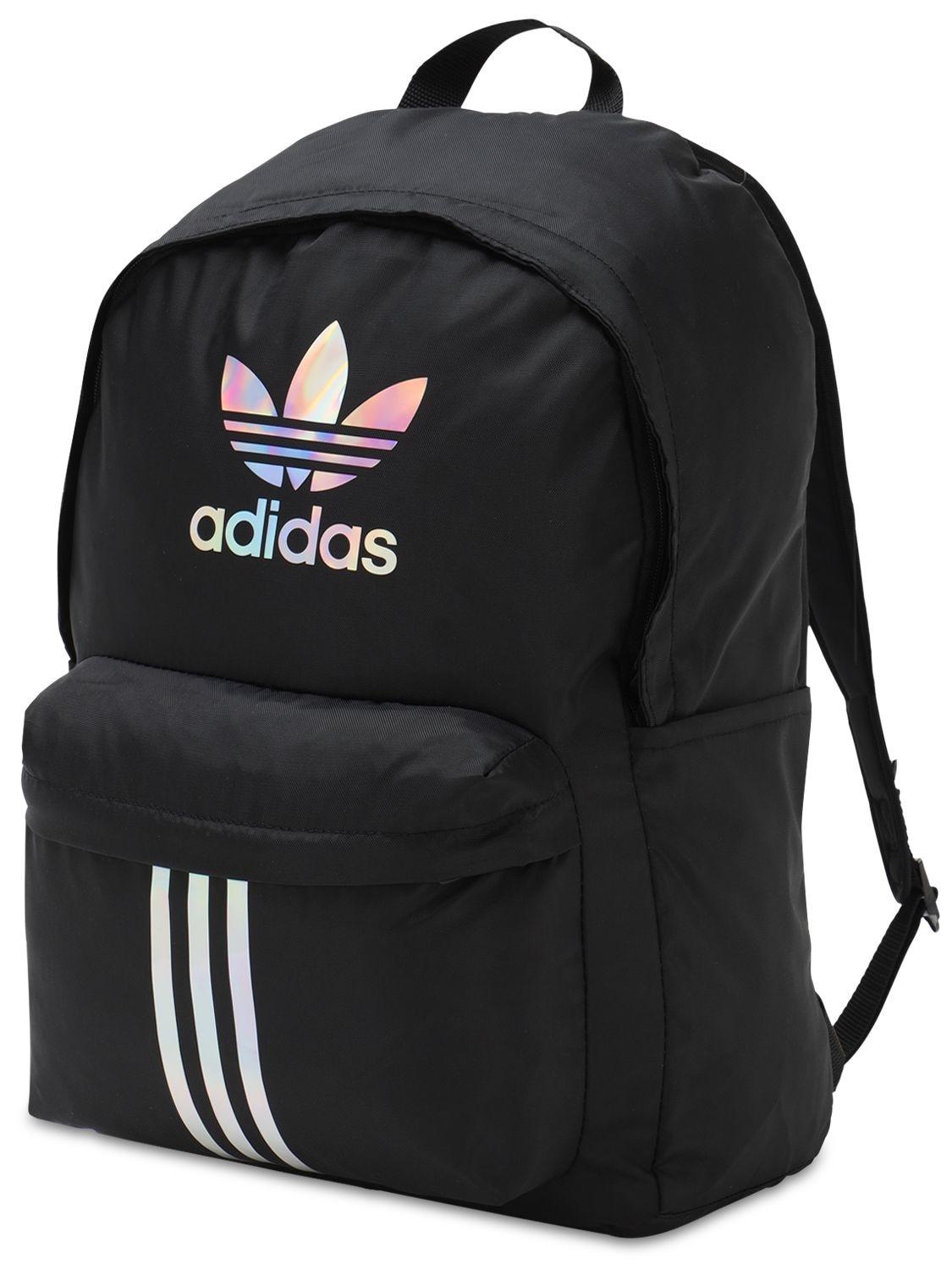 adidas Originals Adicolor Classic Backpack in Black | Lyst
