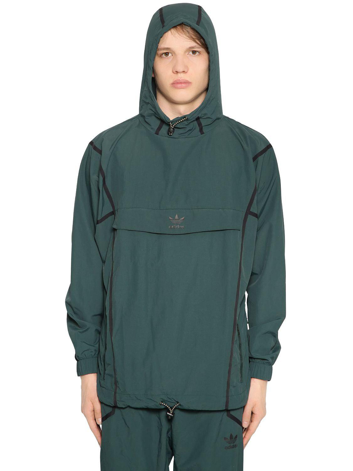 adidas tape windbreaker