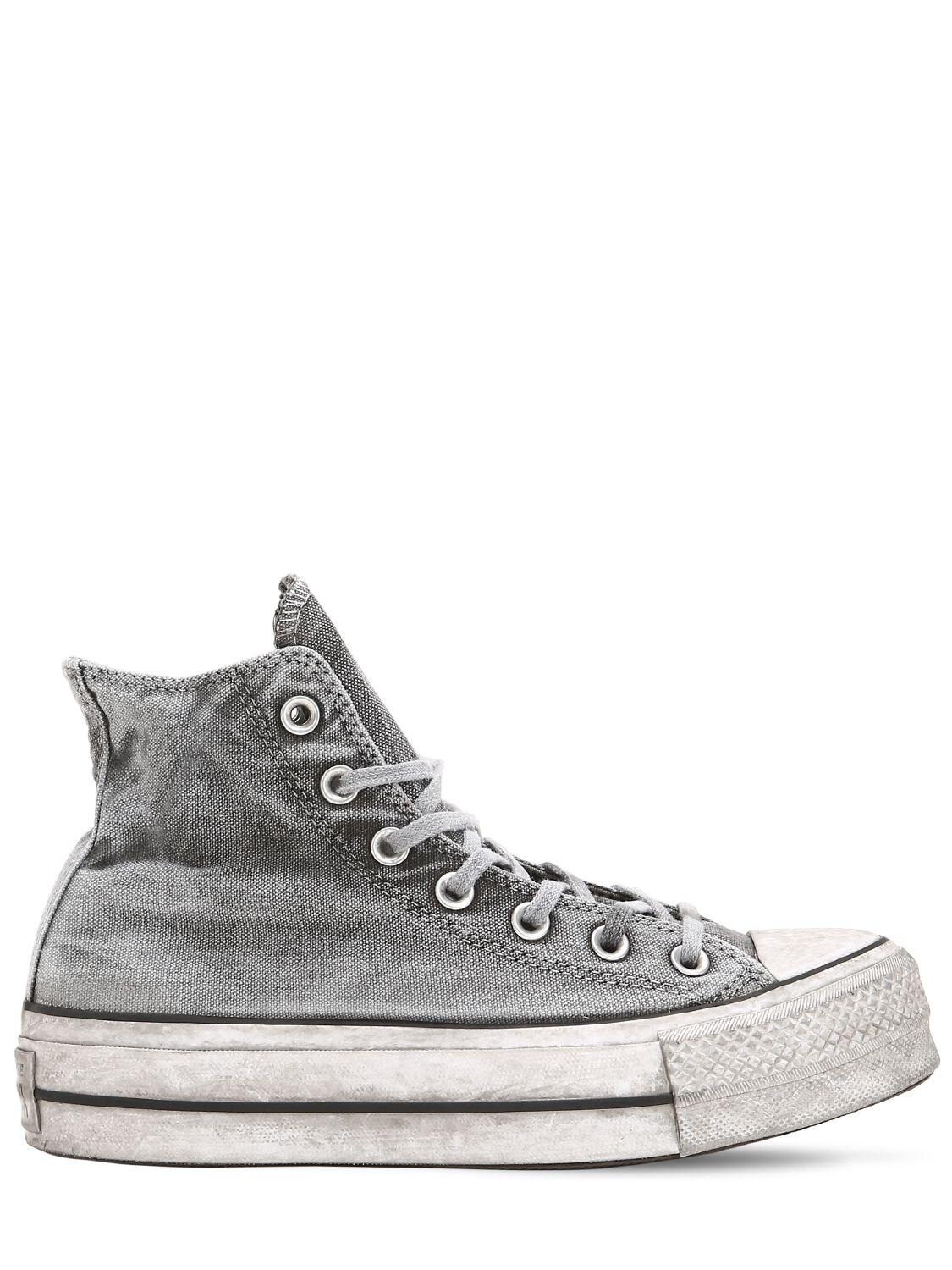 Converse Taylor High Lift Sneakers in Gray