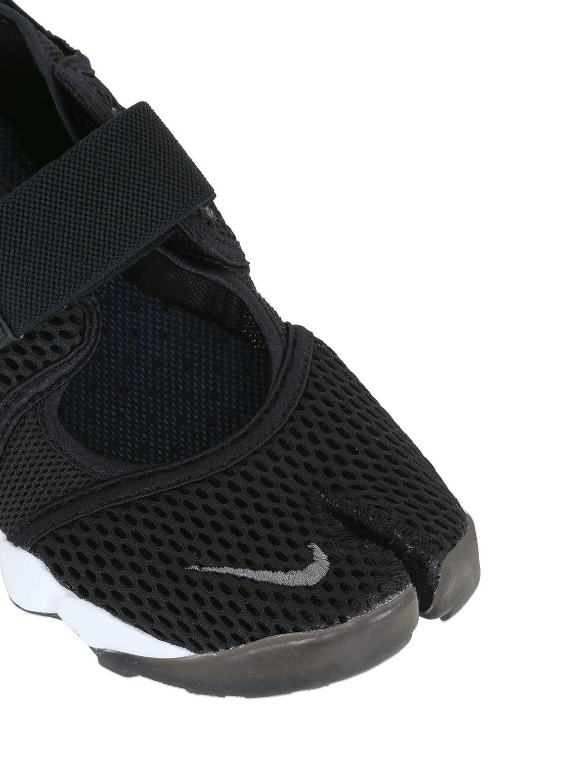 Nike Air Rift Mesh Open Sneakers in Gray | Lyst