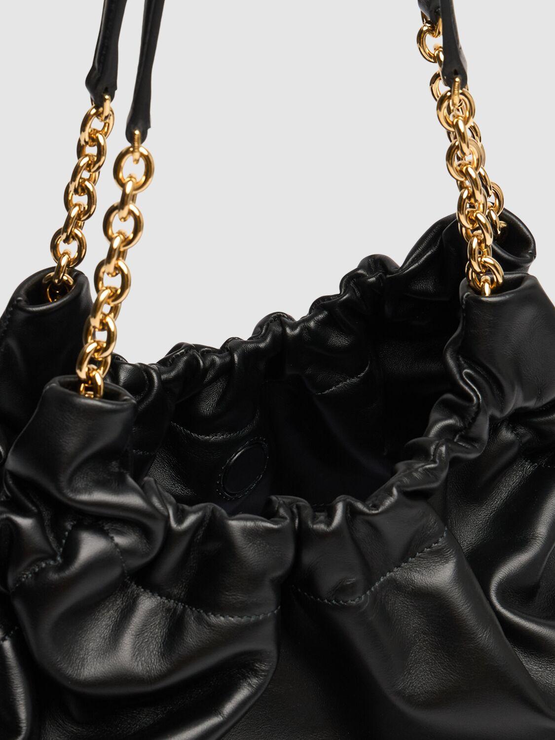 DeMellier London Miami スムースレザートートバッグ ブラック