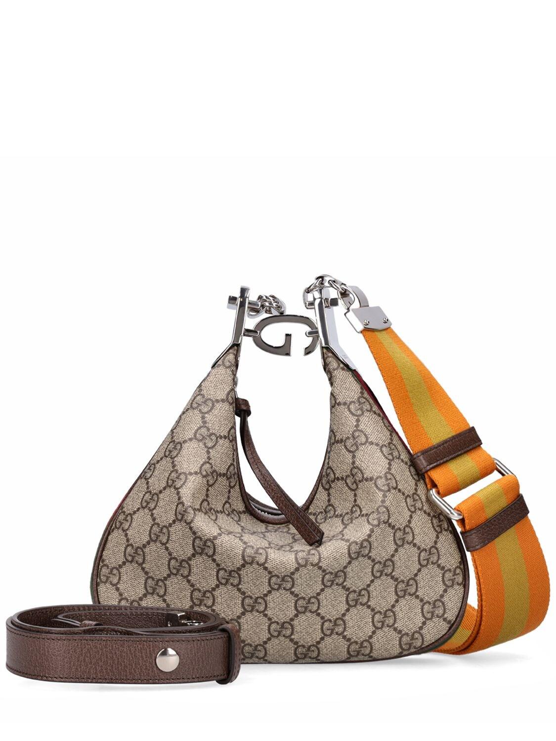 Gucci gg supreme large hotsell hobo