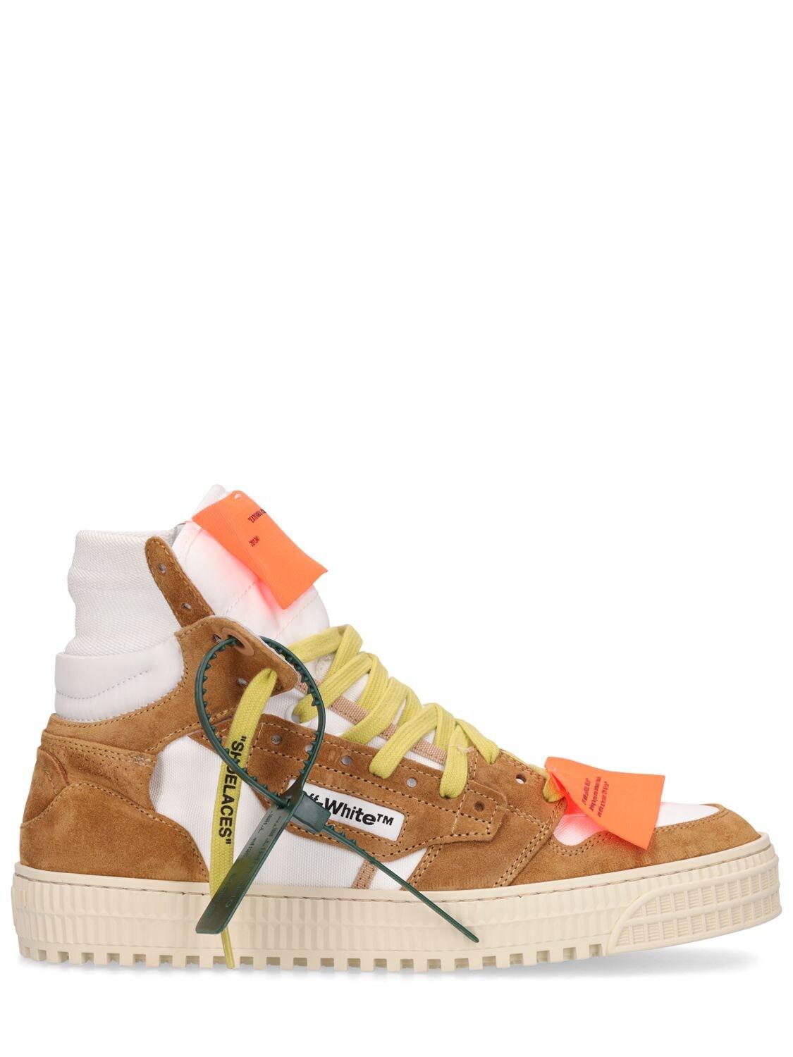 Off-White c/o Virgil Abloh 20mm 3.0 Off Court Suede Sneakers in Orange |  Lyst
