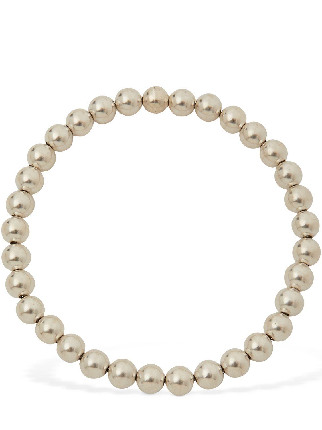 Jil Sander Sphere Collar Necklace in Metallic | Lyst UK