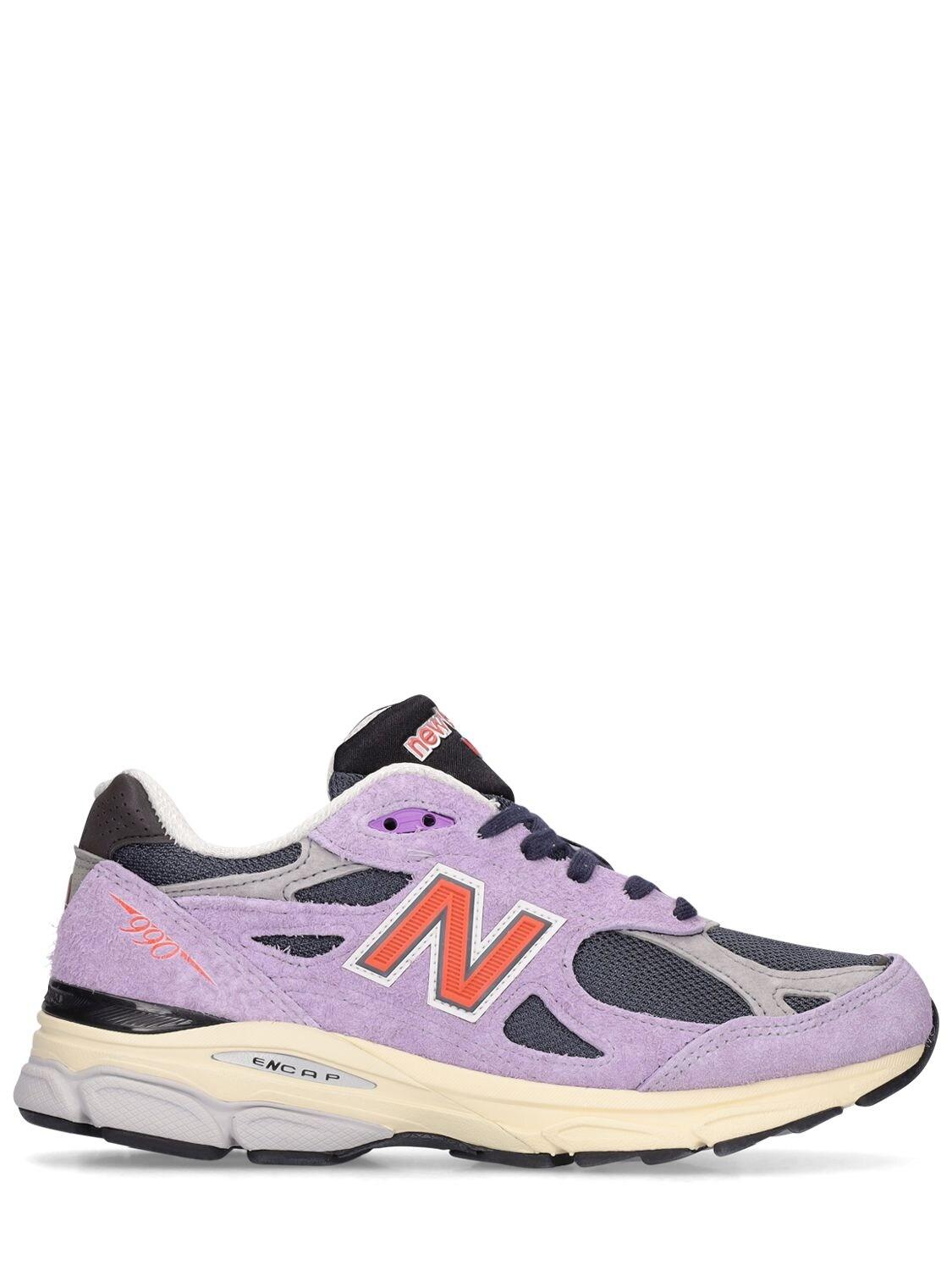 New balance cheap 990 purple black