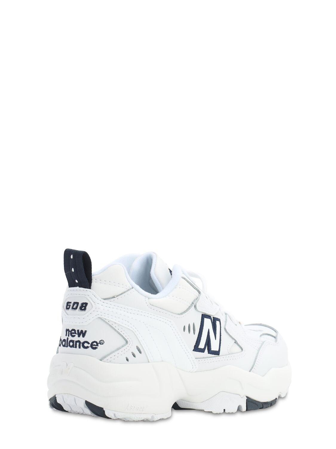 new balance 608 white and navy
