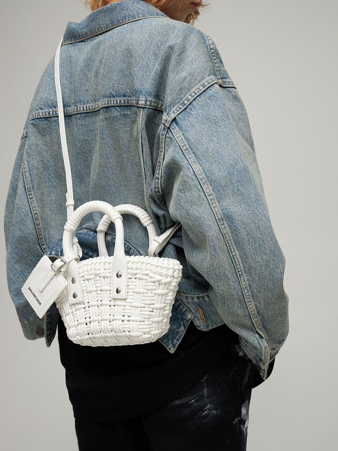 Balenciaga Xxs Bistro Basket in White | Lyst