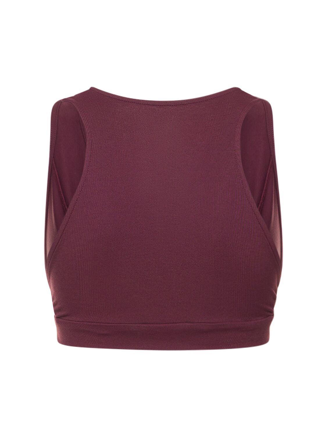 Live The Process Naia Bra Top in Purple | Lyst