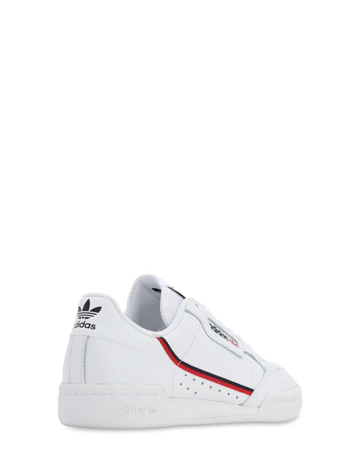 adidas Originals Rubber Continental 80 Trainers in White/Green (White) -  Save 29% - Lyst