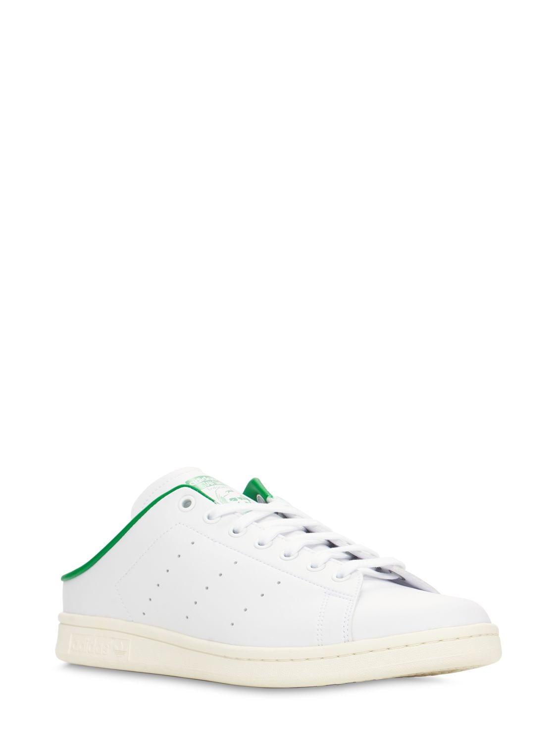 adidas Originals Stan Smith Mule Sneakers in White for Men | Lyst
