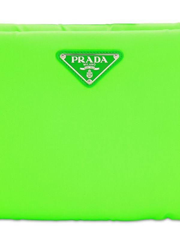 prada neon bag