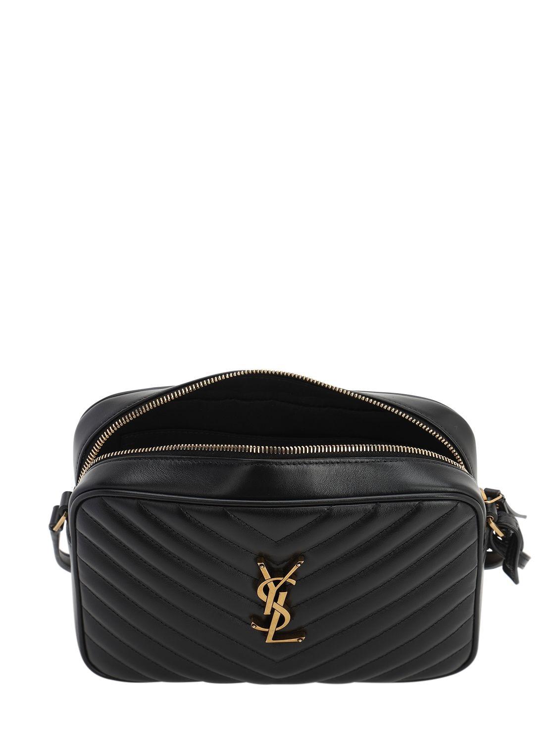 ysl camera bag black