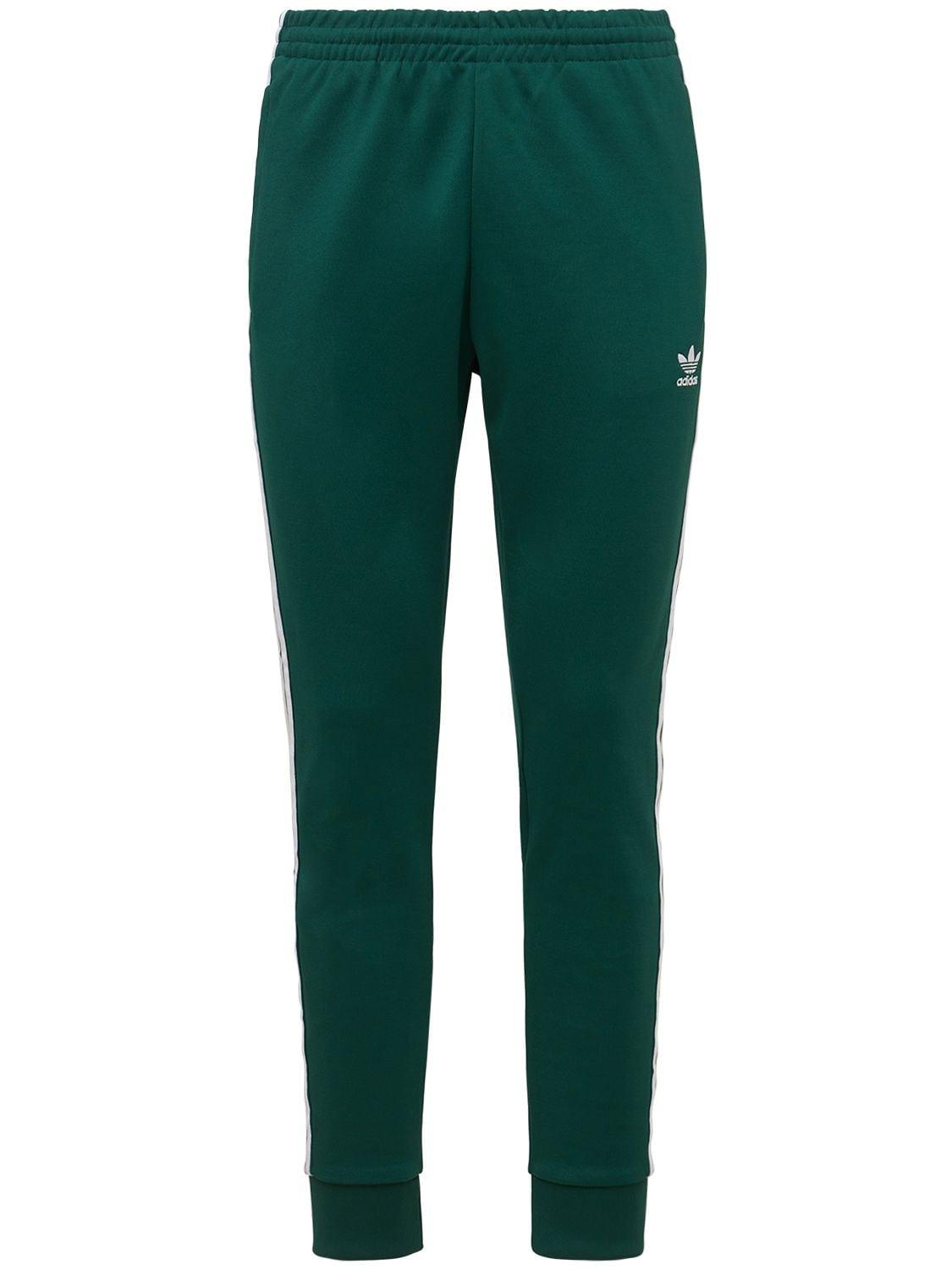 adidas Originals Sst Primeblue Track Pants in Green for Men | Lyst