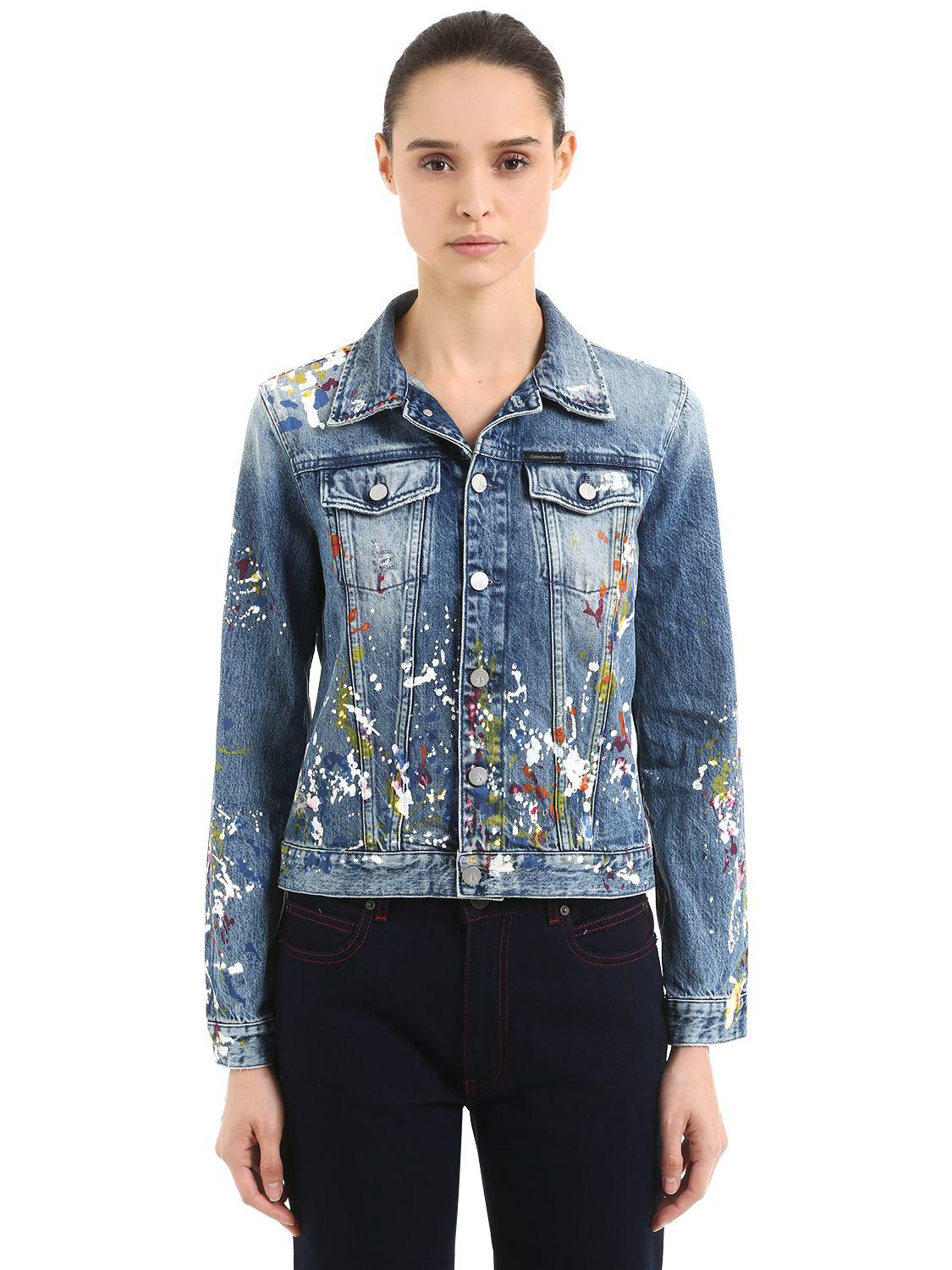 Calvin Klein Paint Splatter Jacket Outlet Sale, Save 57% | jlcatj.gob.mx
