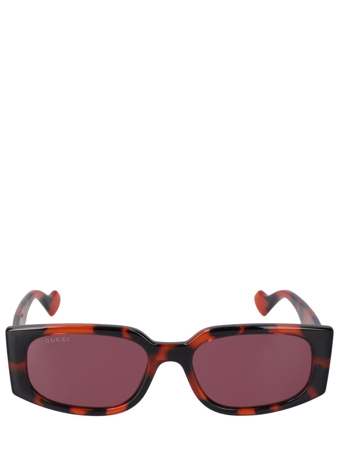 Square gg injected sunglasses 2025