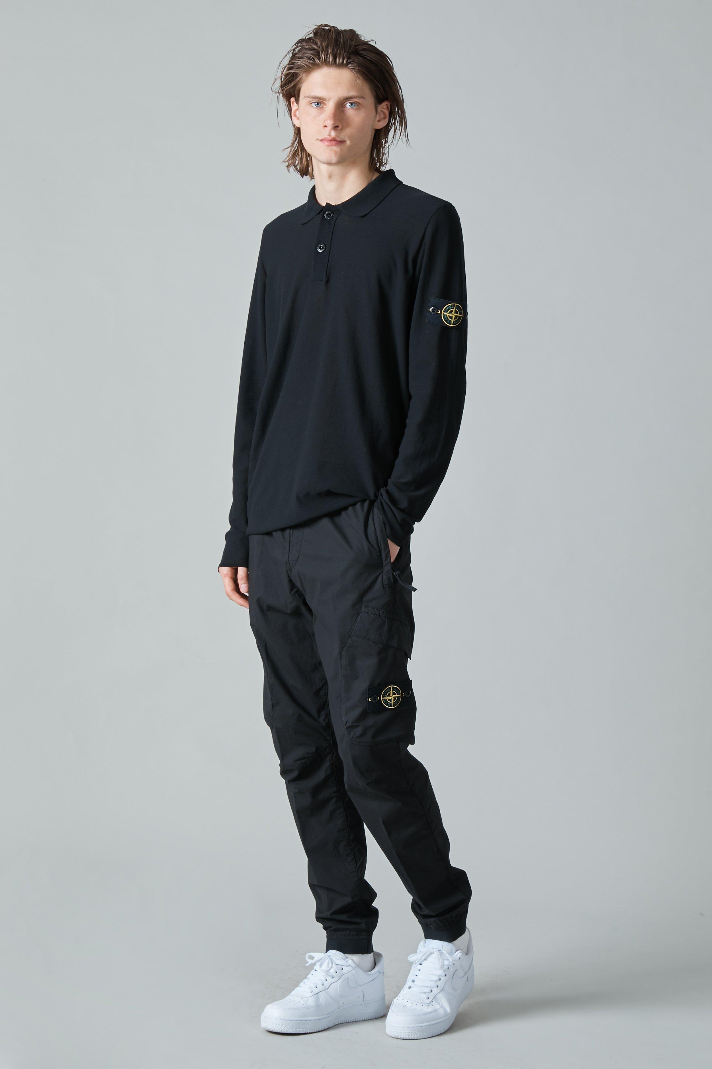 Stone Island 32203 Stretch Cotton Tela 