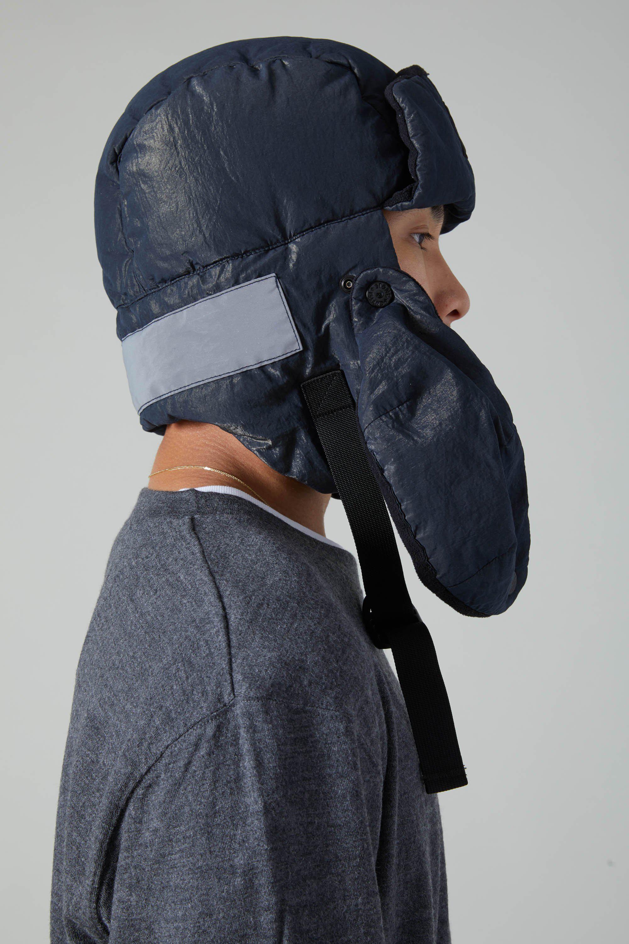 stone island puffer hat