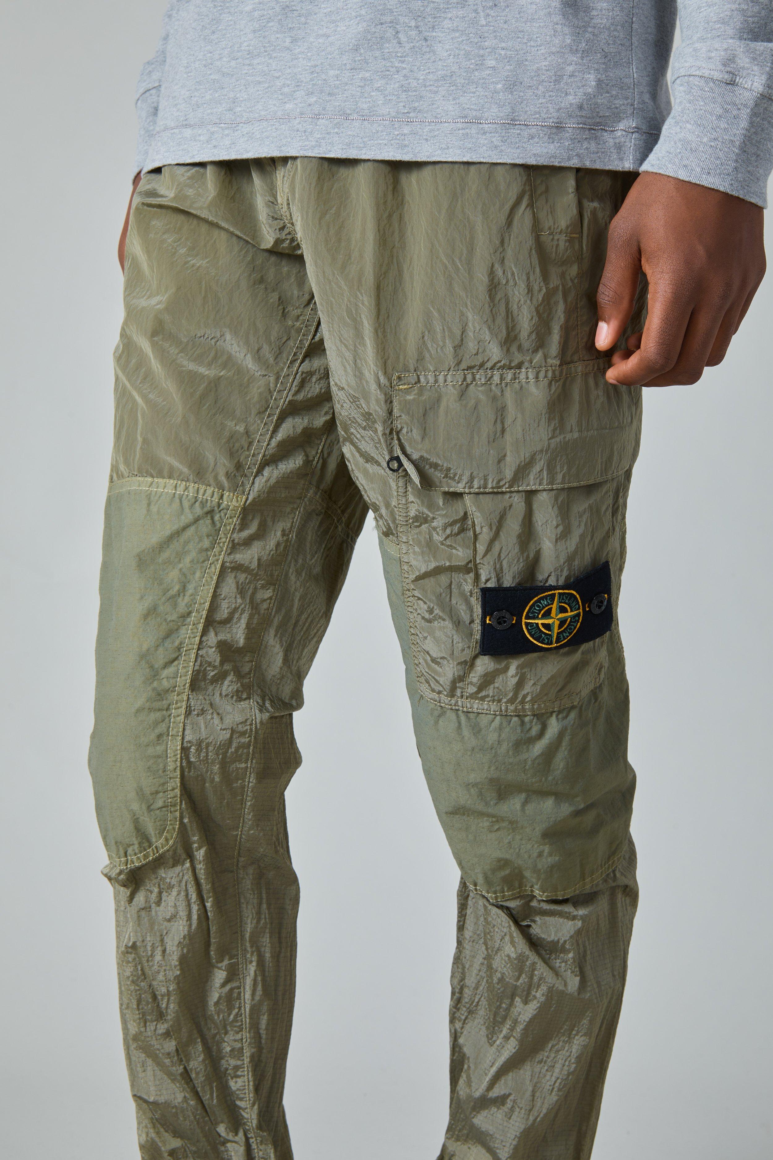 Buy > stone island nylon cargo pants > in stock