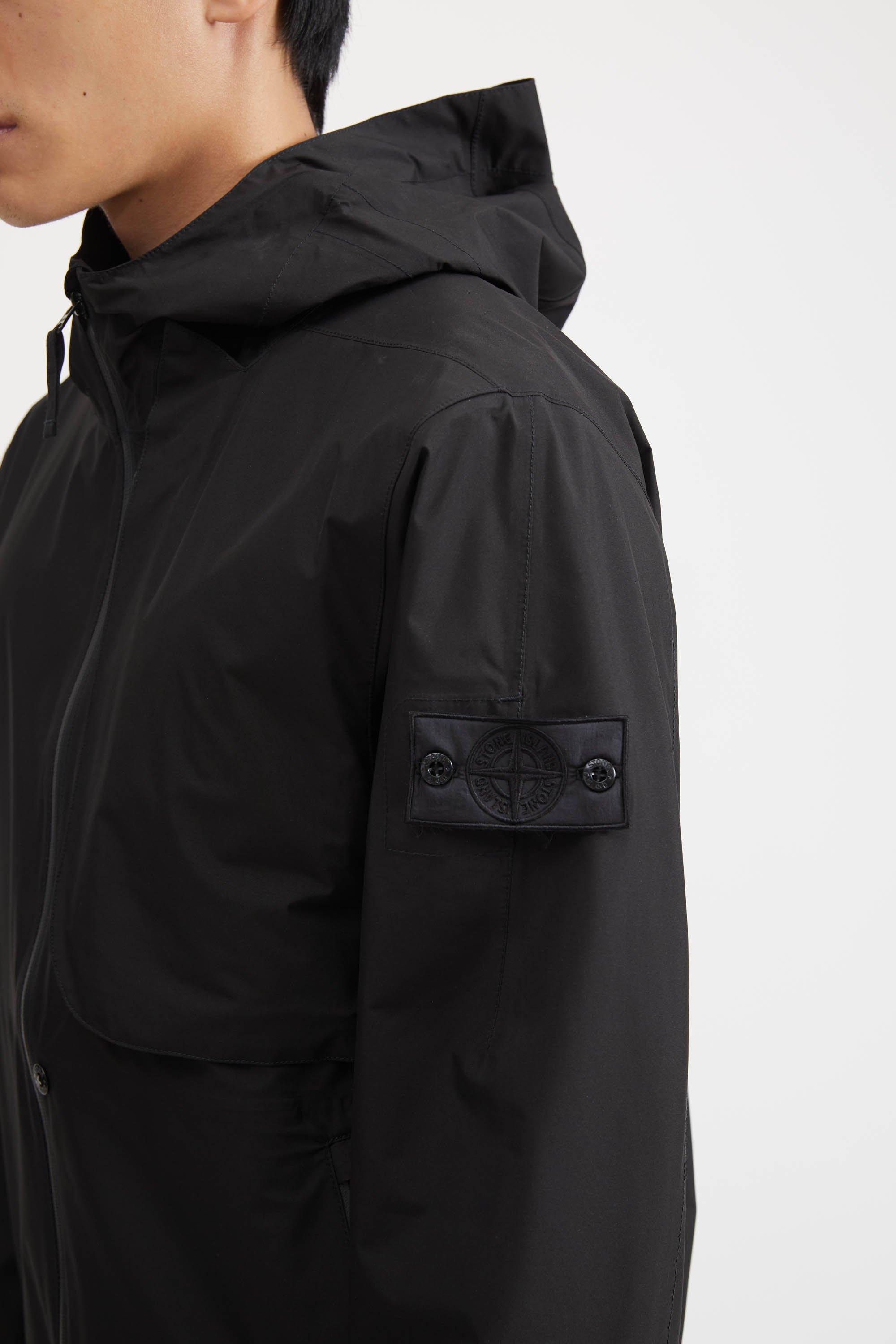 Stone Island Shadow Project Gore Tex Paclite Jacket In Black For Men Lyst