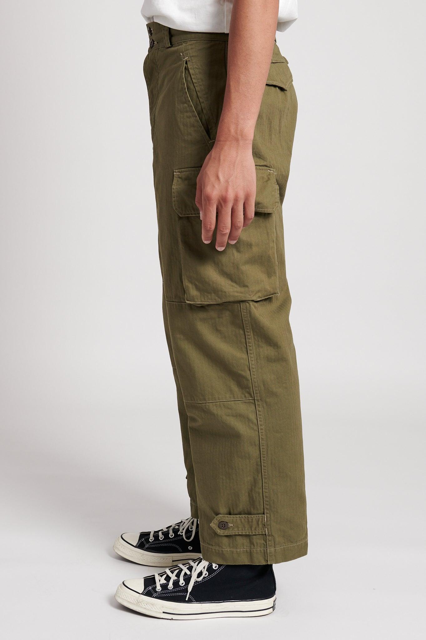 Orslow M-47 French Army Cargo Pants in Green for Men | Lyst