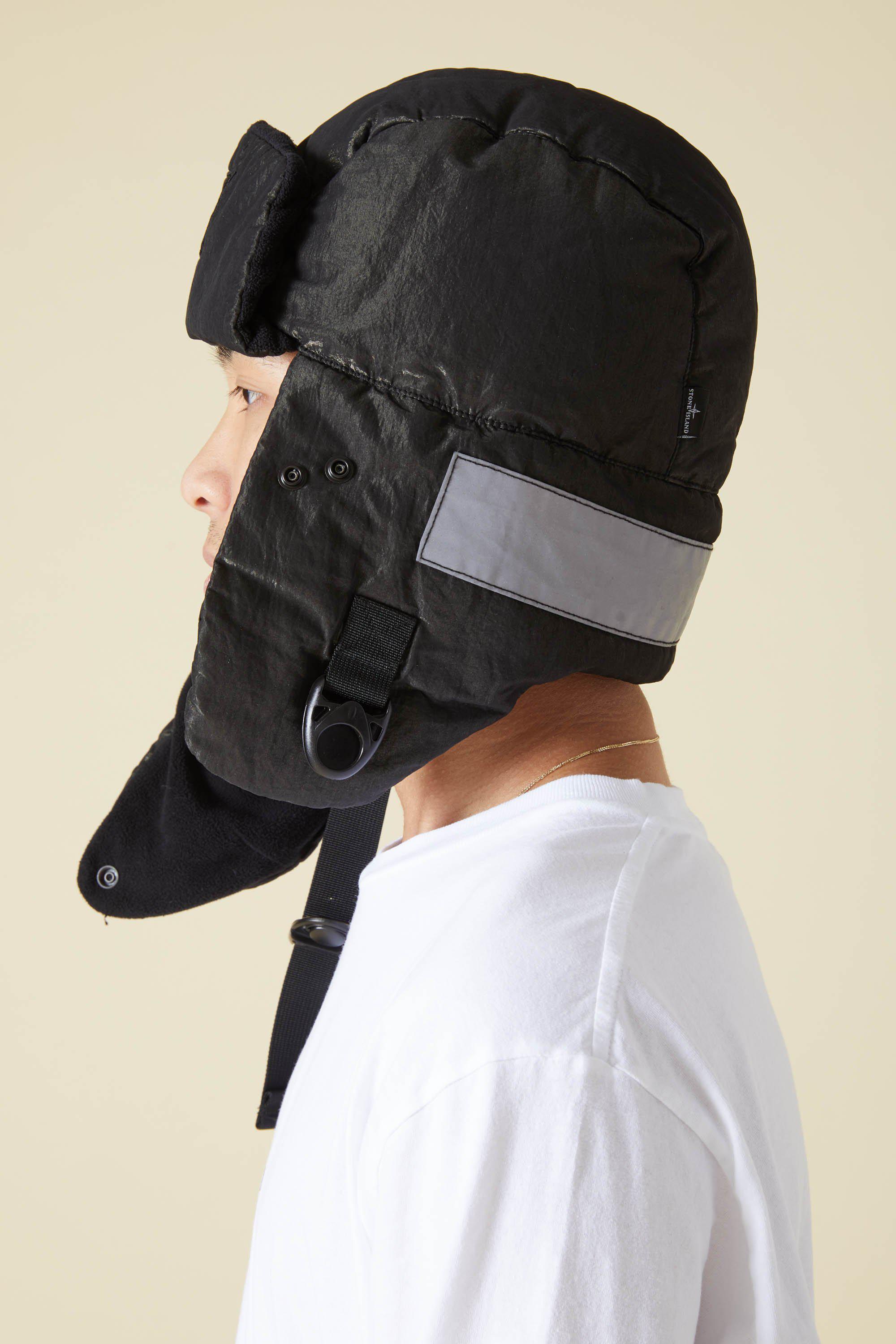 stone island puffer hat