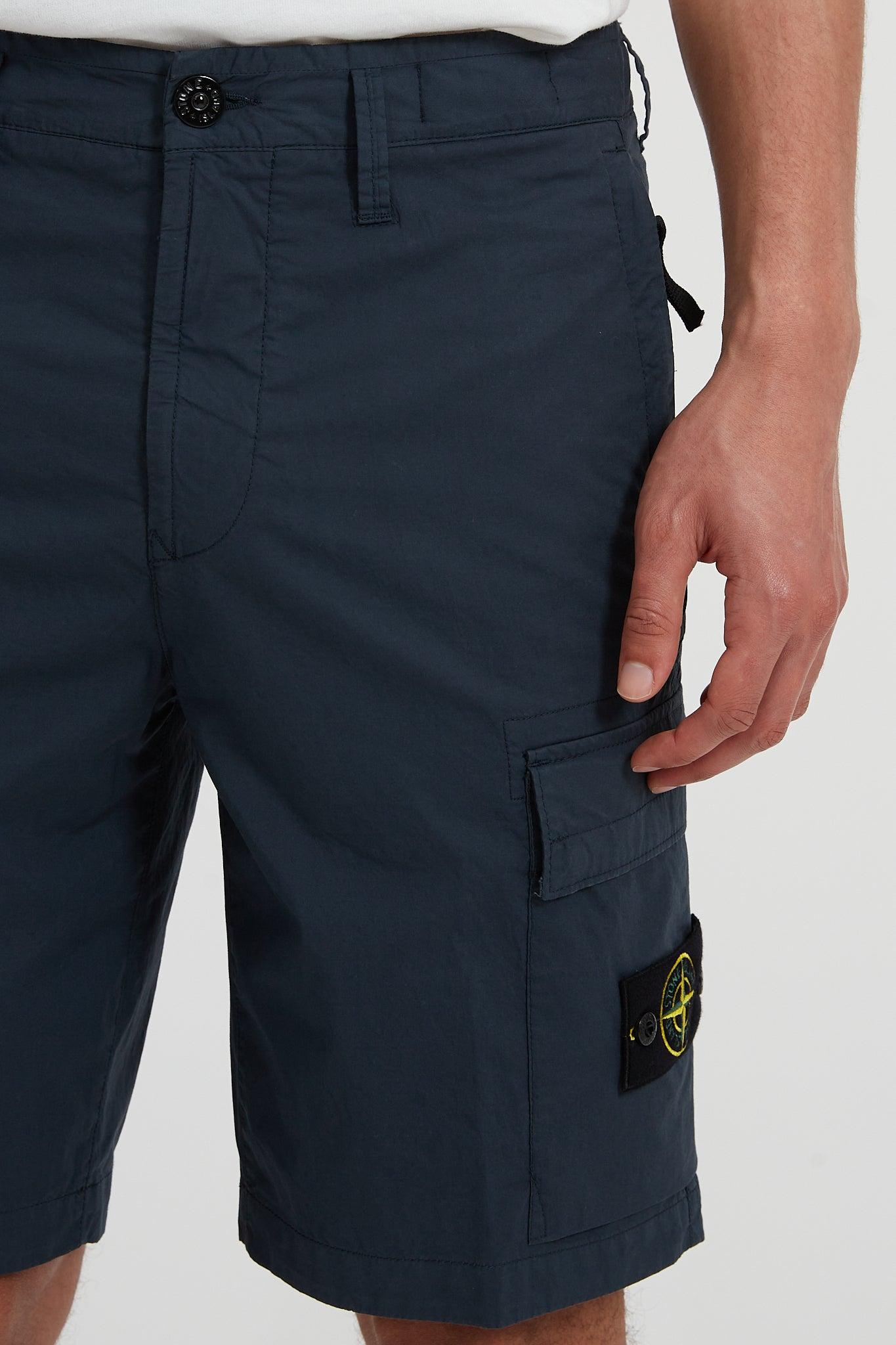 Stone Island L0803 Stretch Cotton Tela 