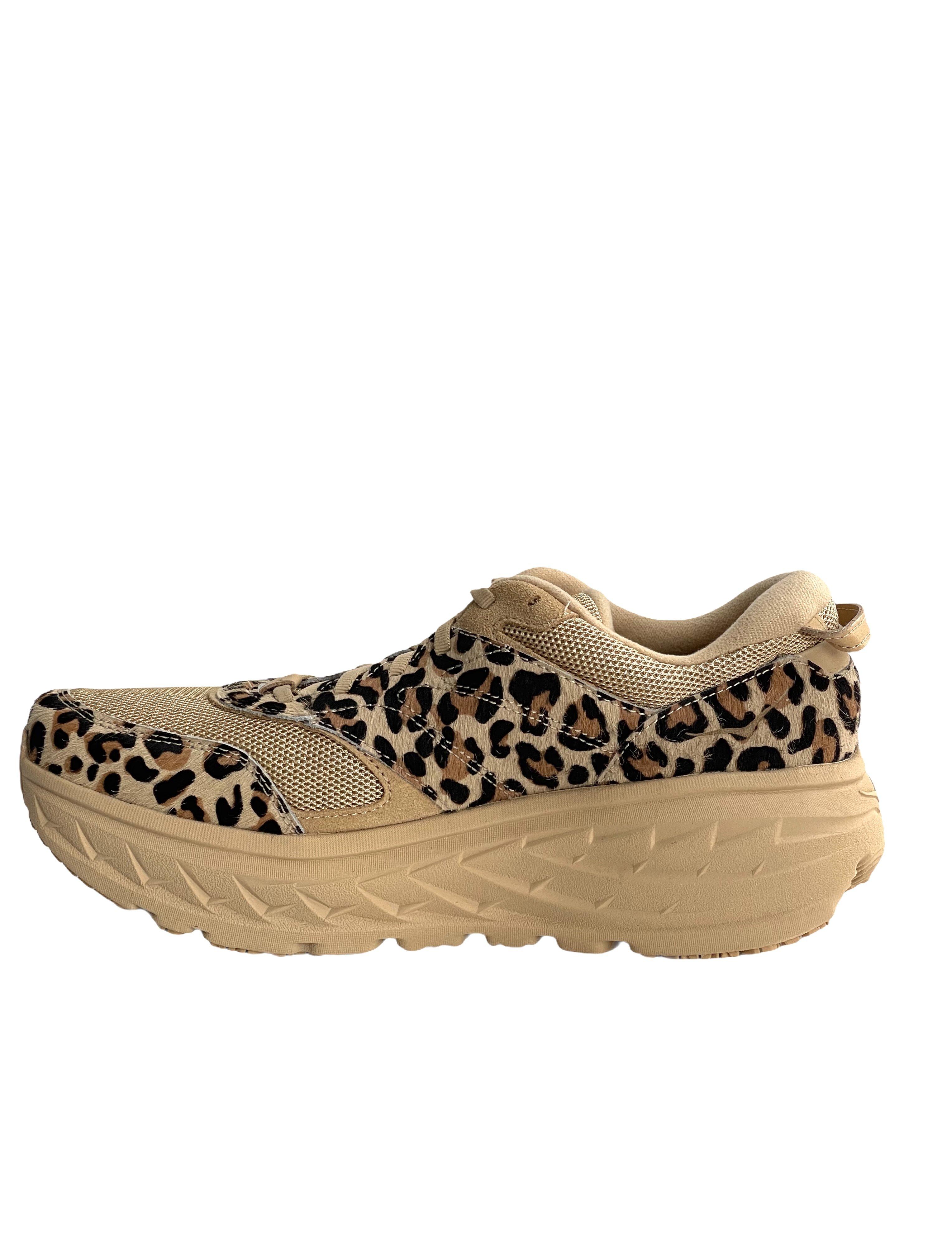 cheetah print hoka