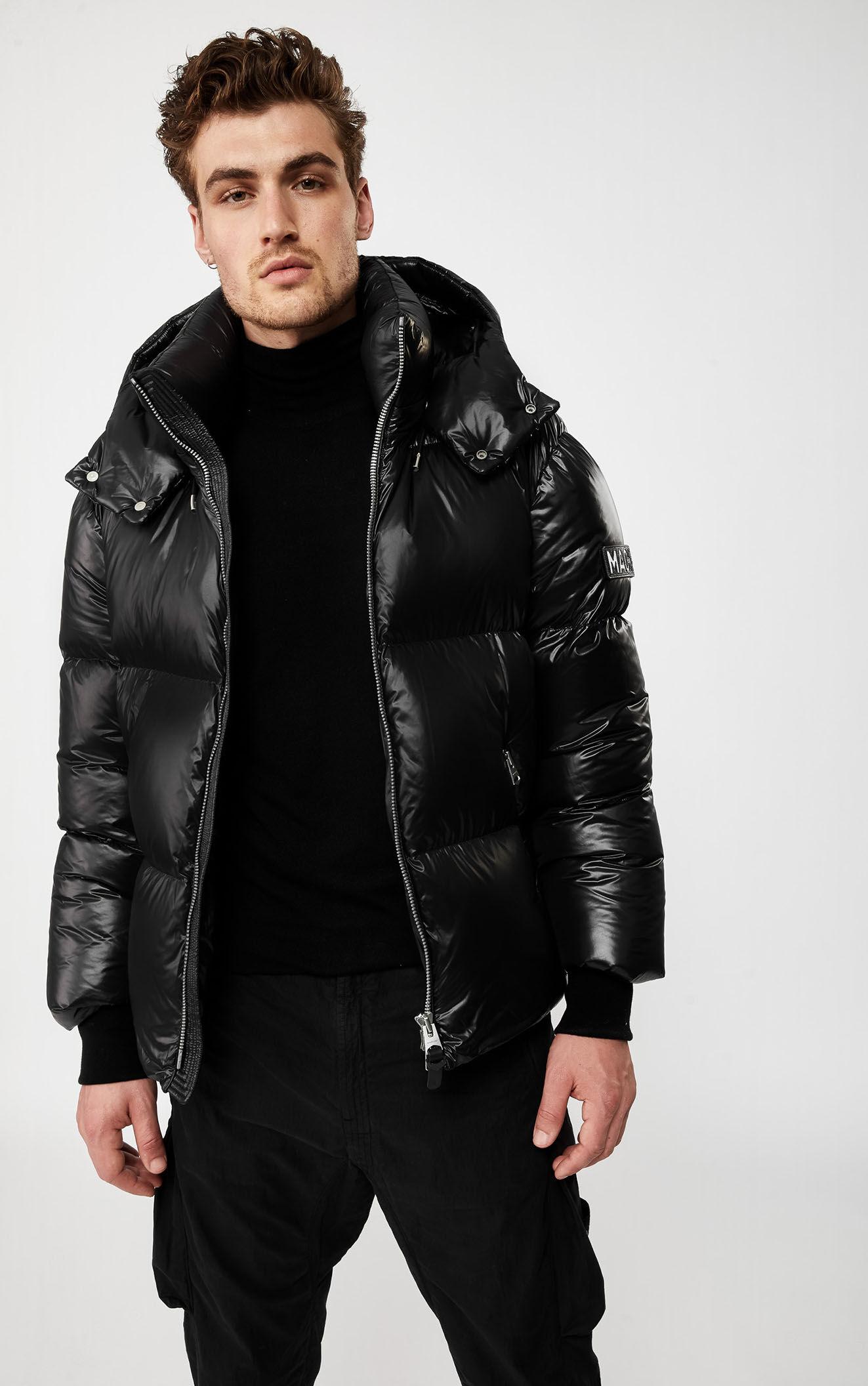Mackage Synthetic Kent Down Puffer With Removable Hood In Black for Men ...