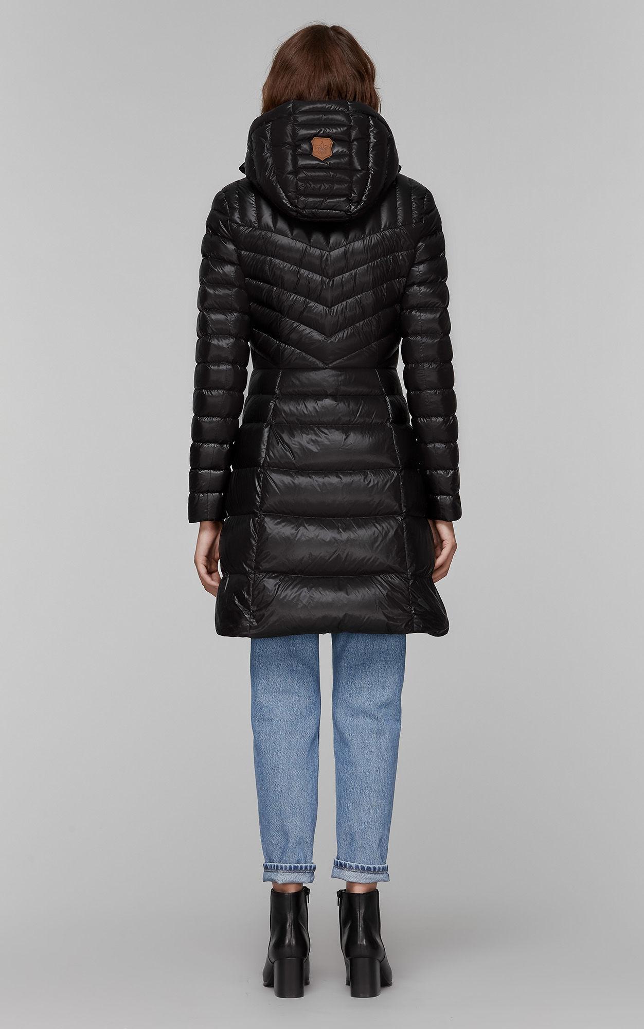 mackage lara hooded quilted down coat