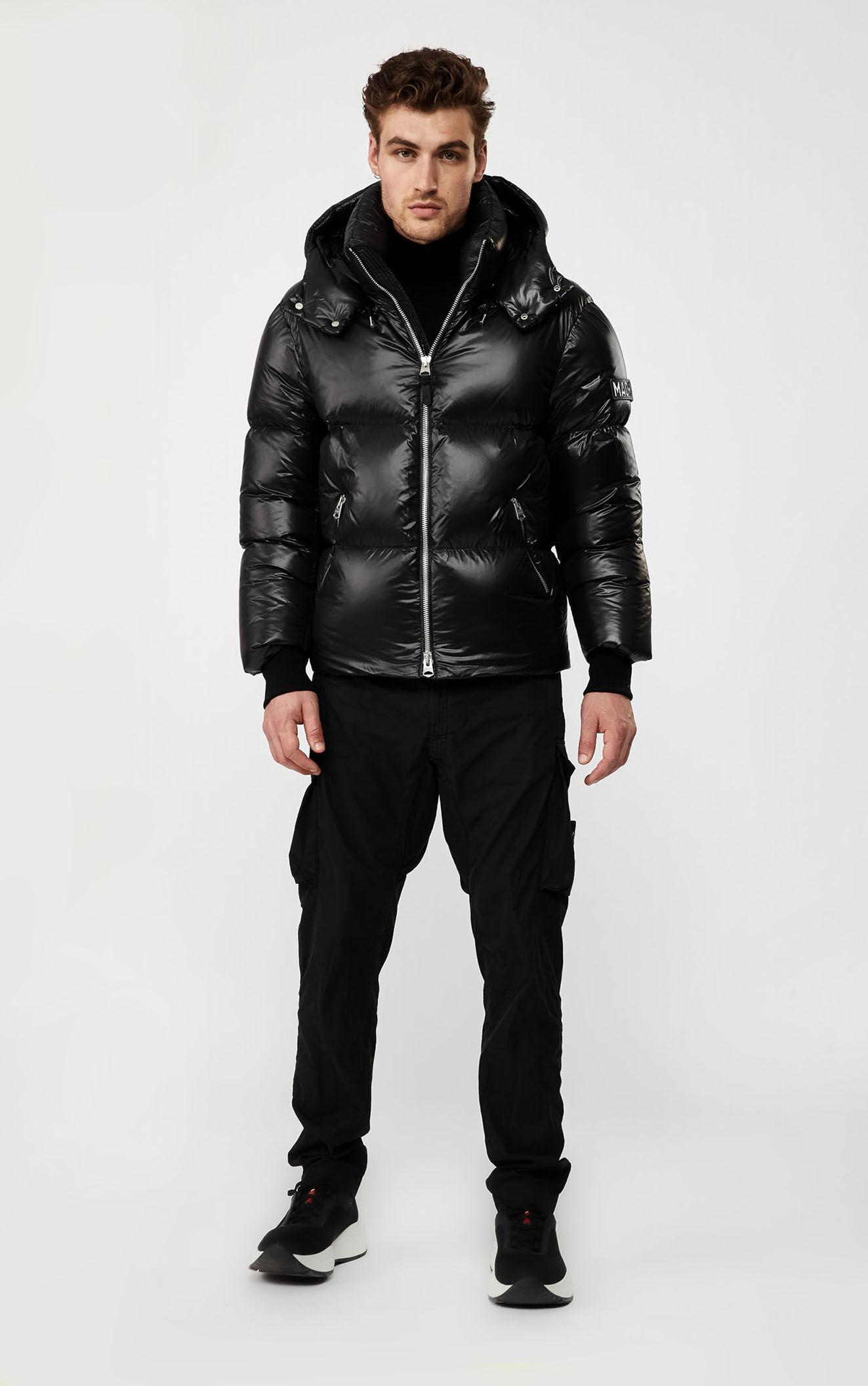 Mackage Synthetic Kent Down Puffer With Removable Hood In Black for Men ...