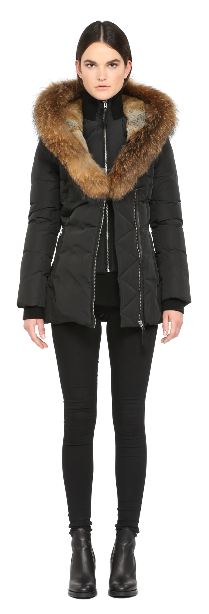 Kay lavish fur trim down coat 2025
