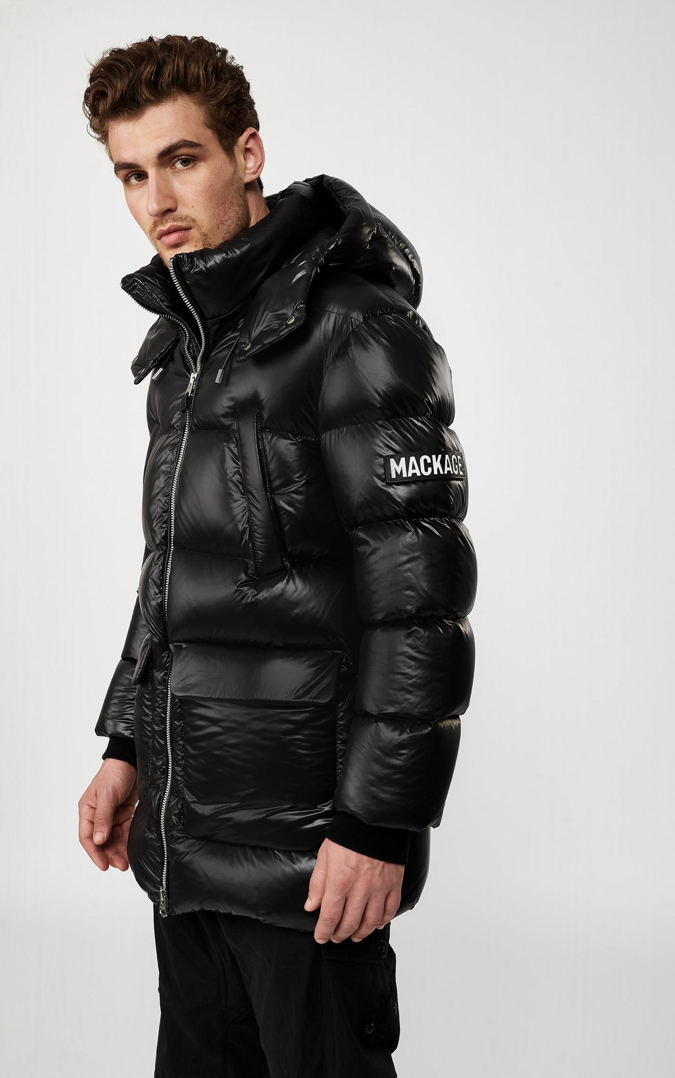 Mackage Synthetic Kendrick Down Puffer With Removable Hood In Black ...