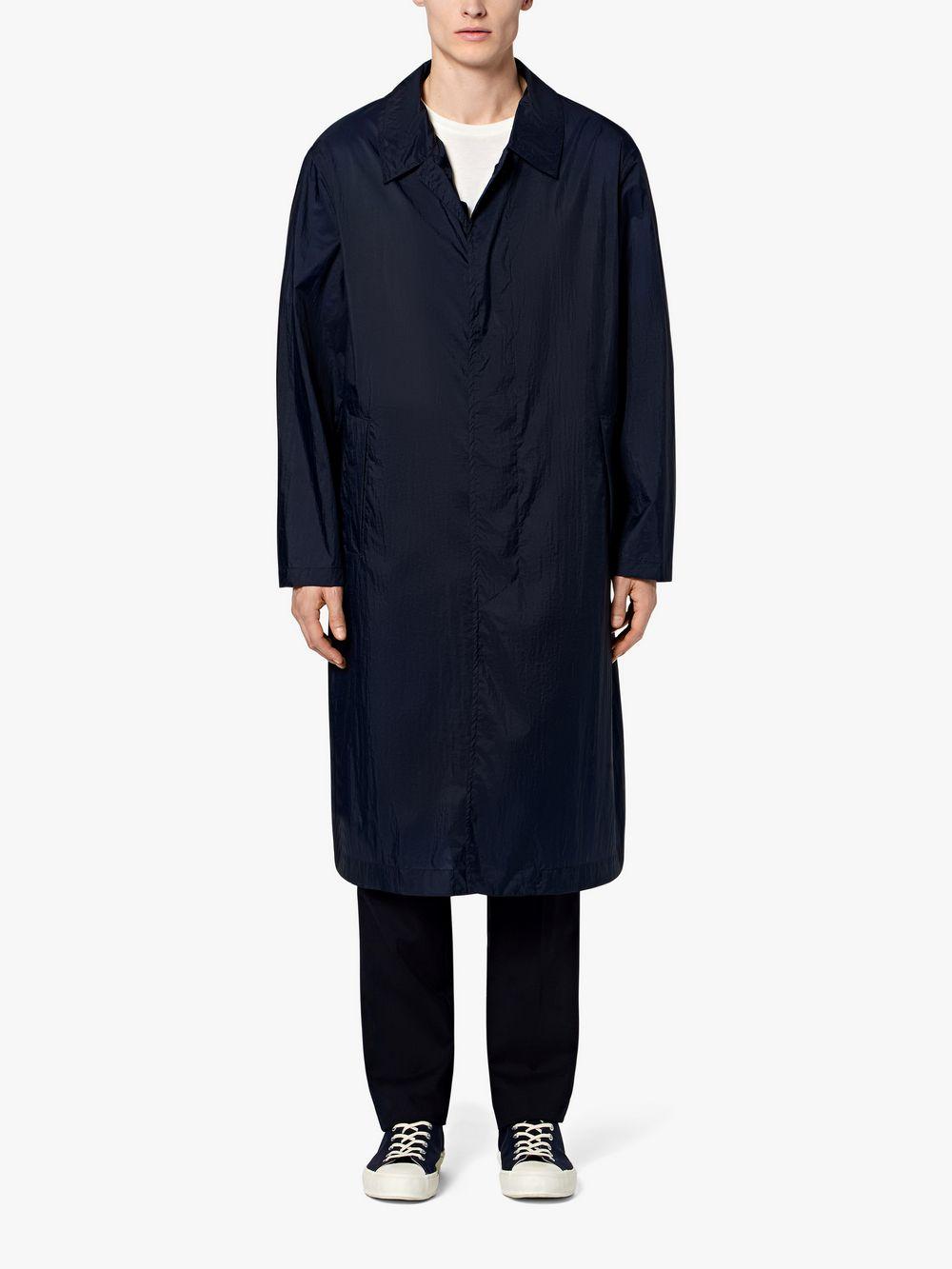 Mackintosh Synthetic Navy Nylon Oversized Coat Gm-138 in Blue for Men ...