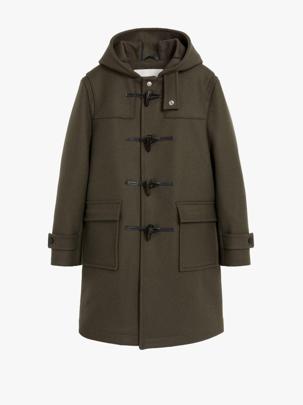 Mackintosh Weir Dark Olive Wool Duffle Coat | Gm-013s in Green for Men ...