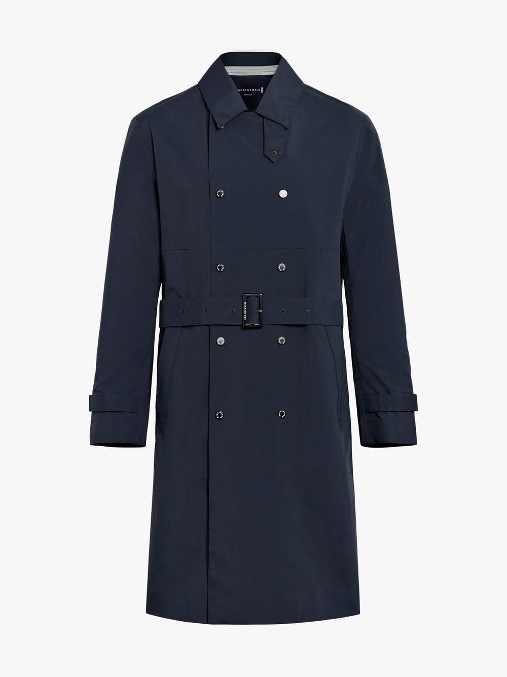 Mackintosh Synthetic Navy Nylon Trench Coat in Blue for Men - Lyst