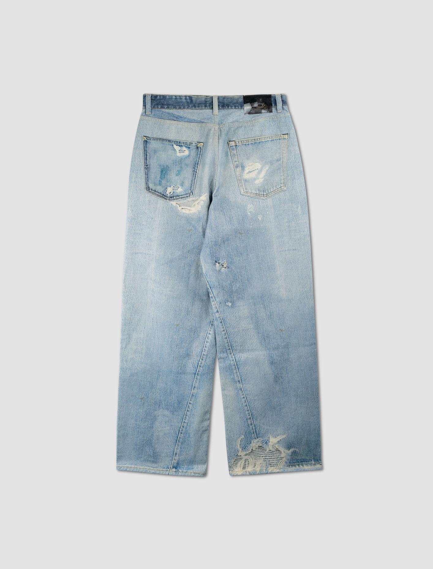 Our Legacy Full Cut Denim Print in Blue | Lyst