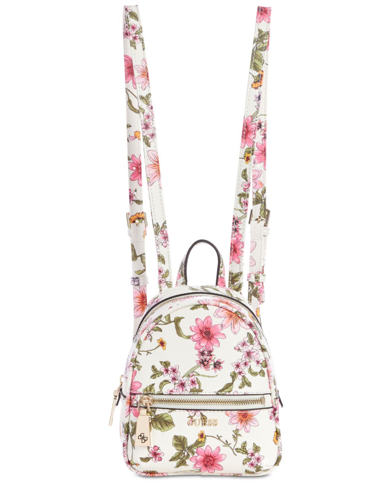 Guess Floral Mini Backpack | Lyst