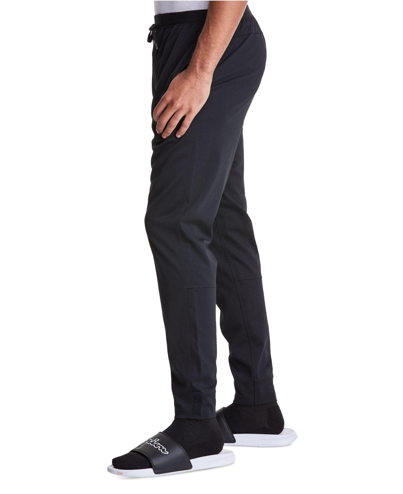 Champion Signature Sport Slim-fit Pointé-knit Drawstring Pants in Black for  Men | Lyst