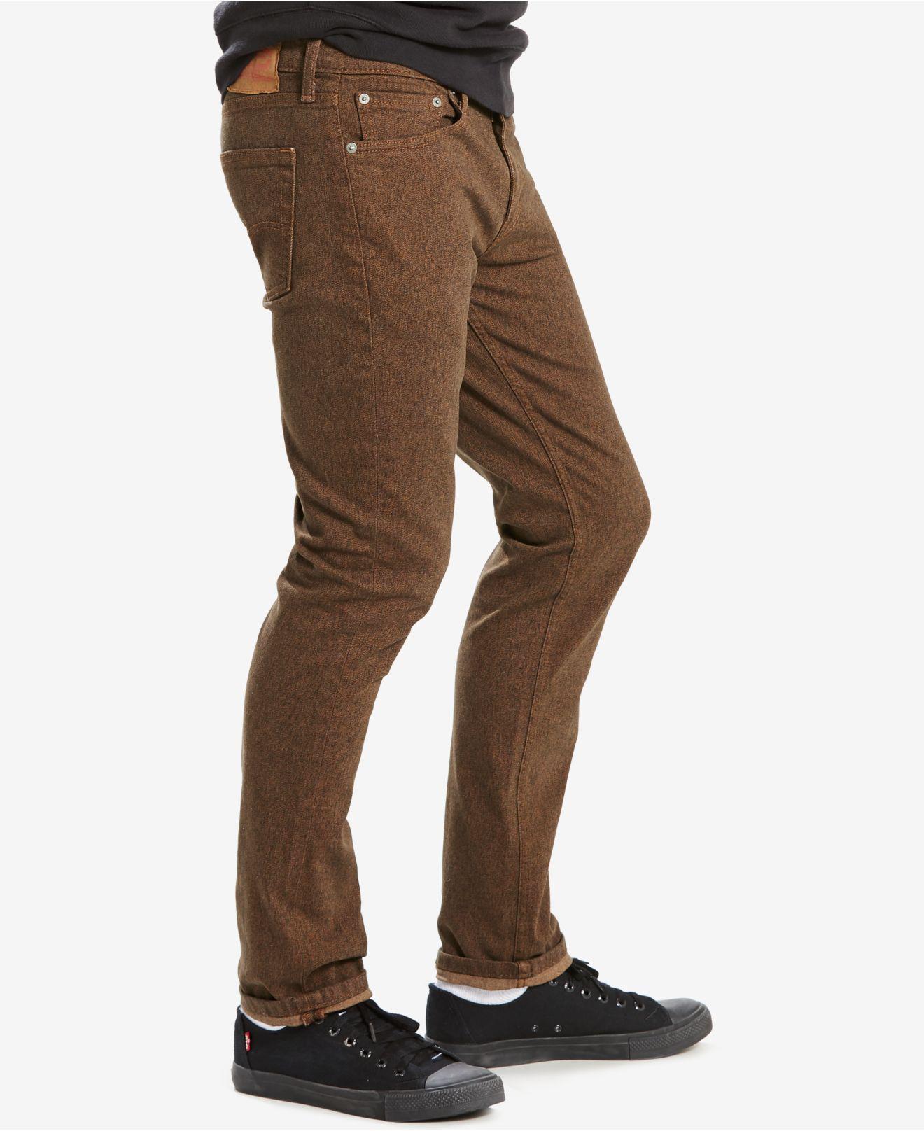 Lyst - Levi's Men's 511tm Slim-fit Stretch Jaspee Jeans in Brown for Men