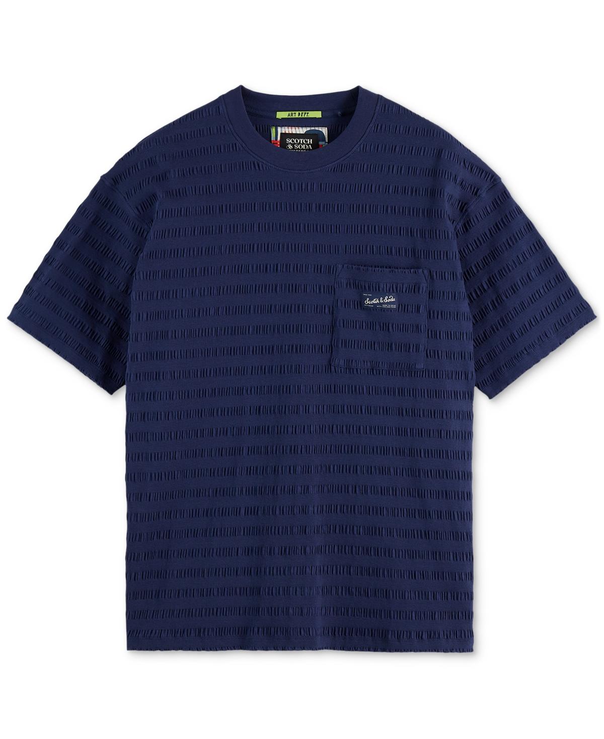 “Scotch & Soda” Resort プリントTシャツ OffWhite Regular-Fit Front Artwork T-Shirt – Scotch & Soda