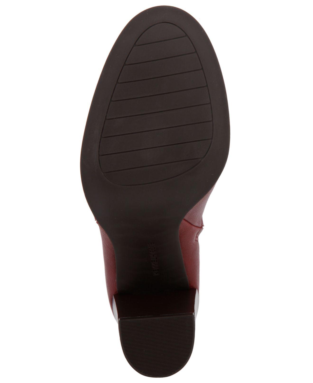 kenneth cole justin block heel boot