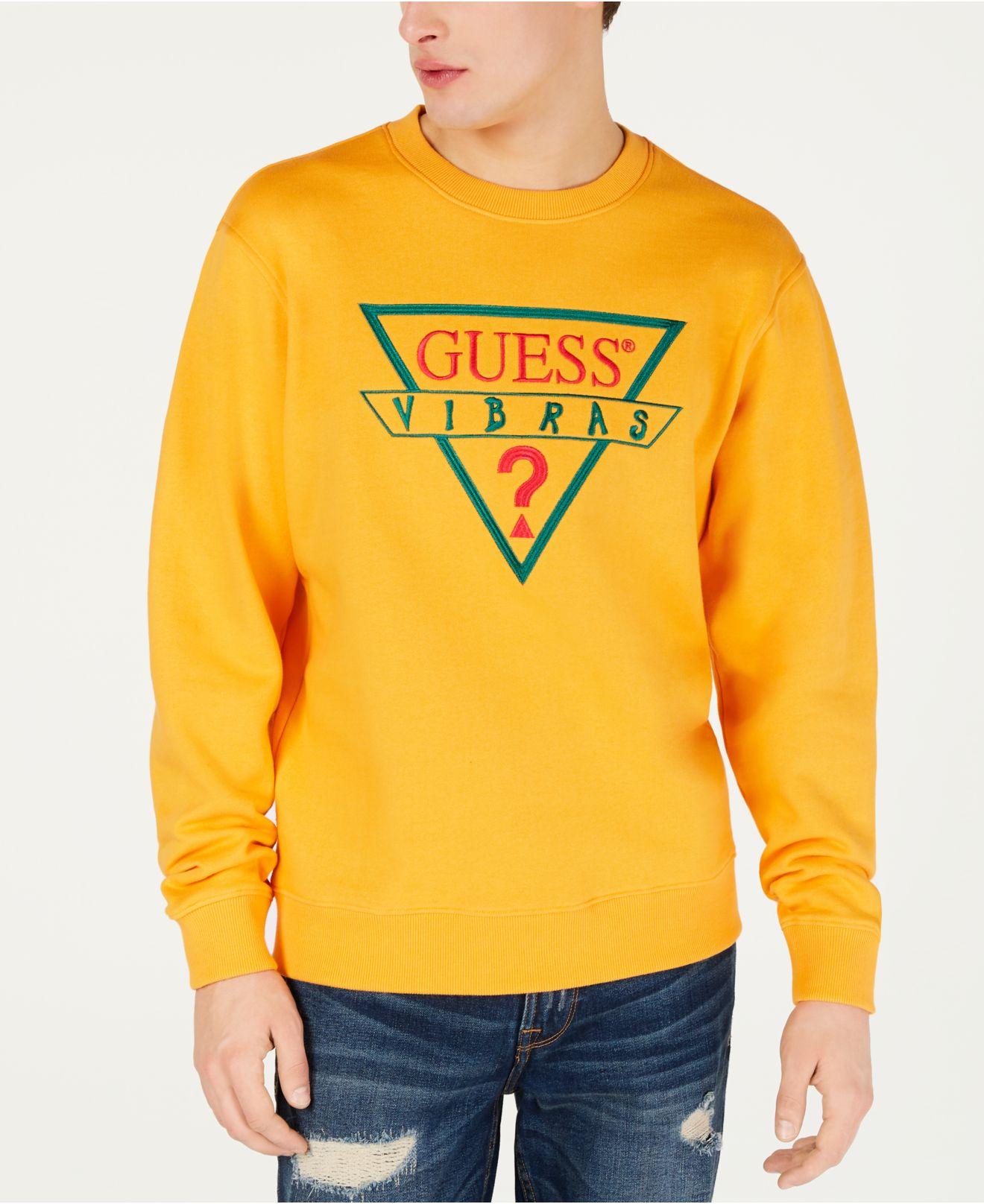 guess logo sweatshirt
