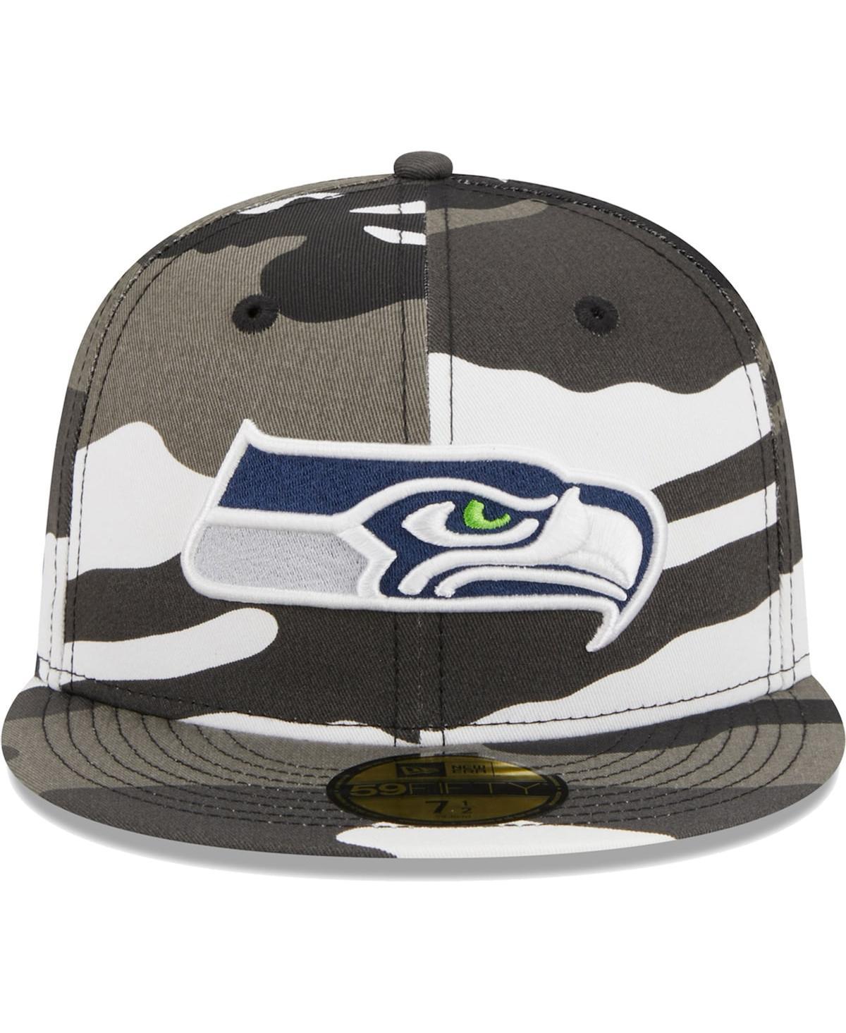 Men's New Era Black/Camo Seattle Seahawks 2021 Salute To Service Low  Profile 59FIFTY Fitted Hat