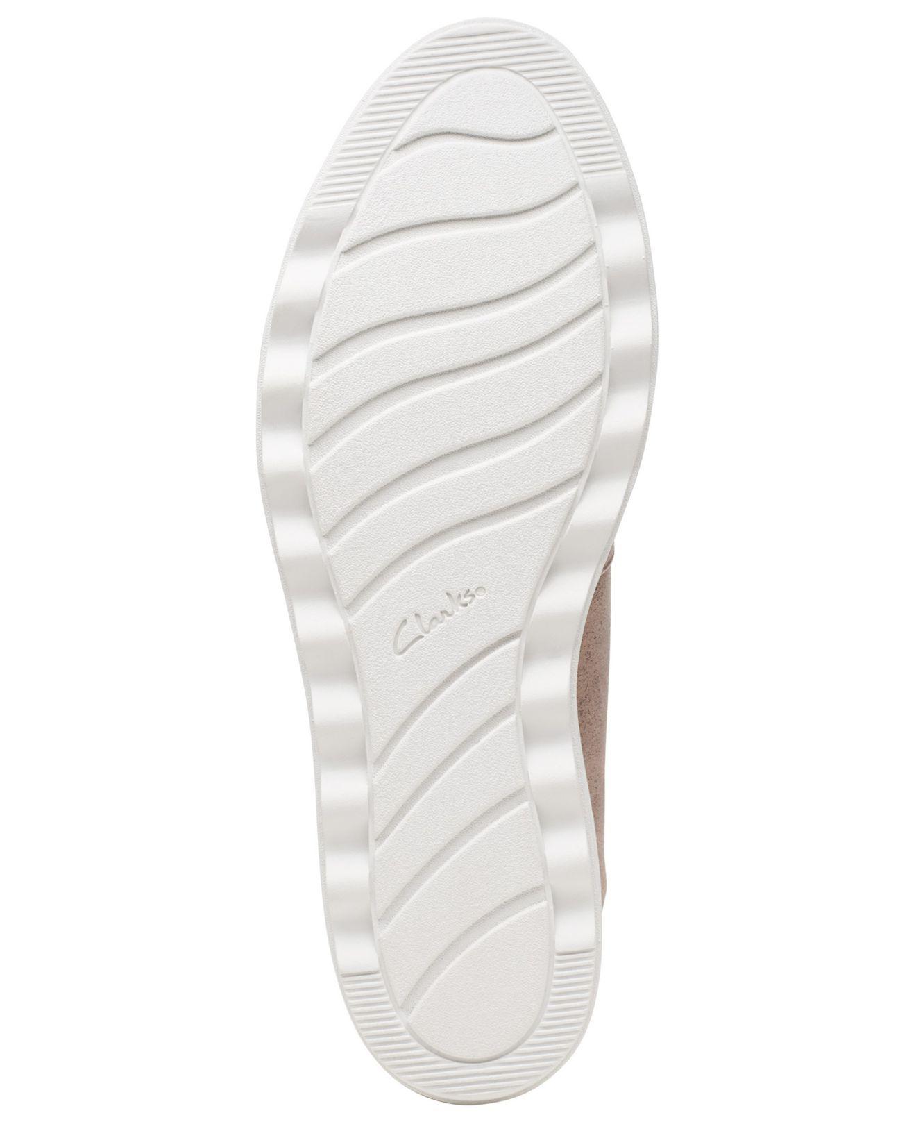 clarks sharon gracie platform loafers