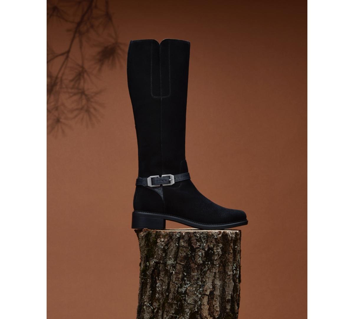 Aquatalia natalee hot sale leather riding boots