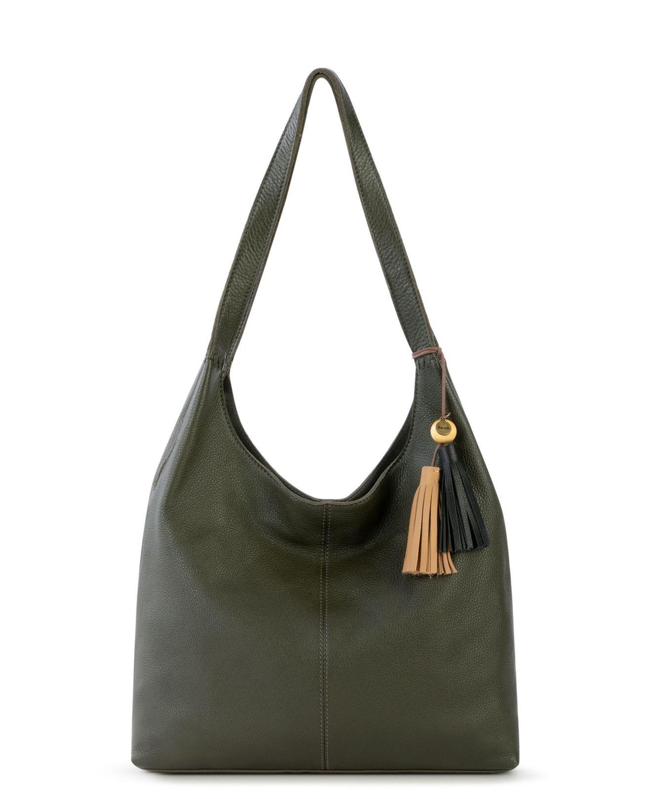 The Sak Huntley Leather Hobo Bag in Black Lyst