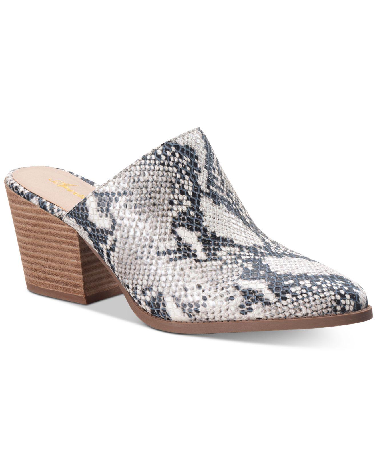 macy's clogs and mules